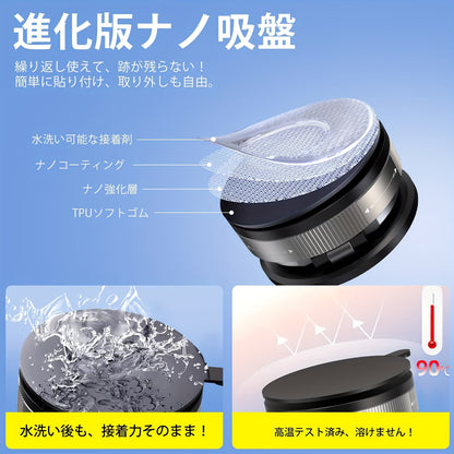 MagFlex360™ 強力磁力で360°自由調整。