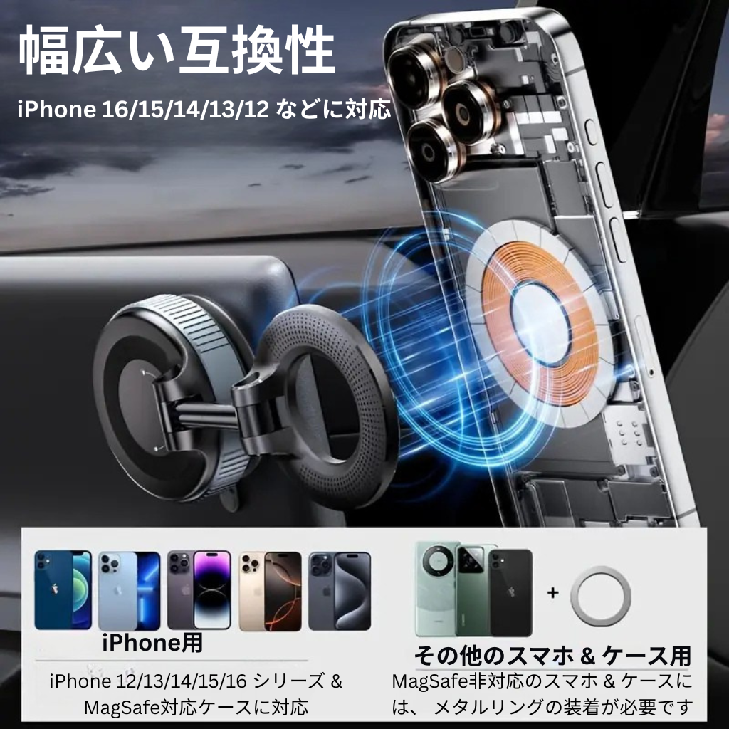 HaloGrip™ 強力吸着スタンド